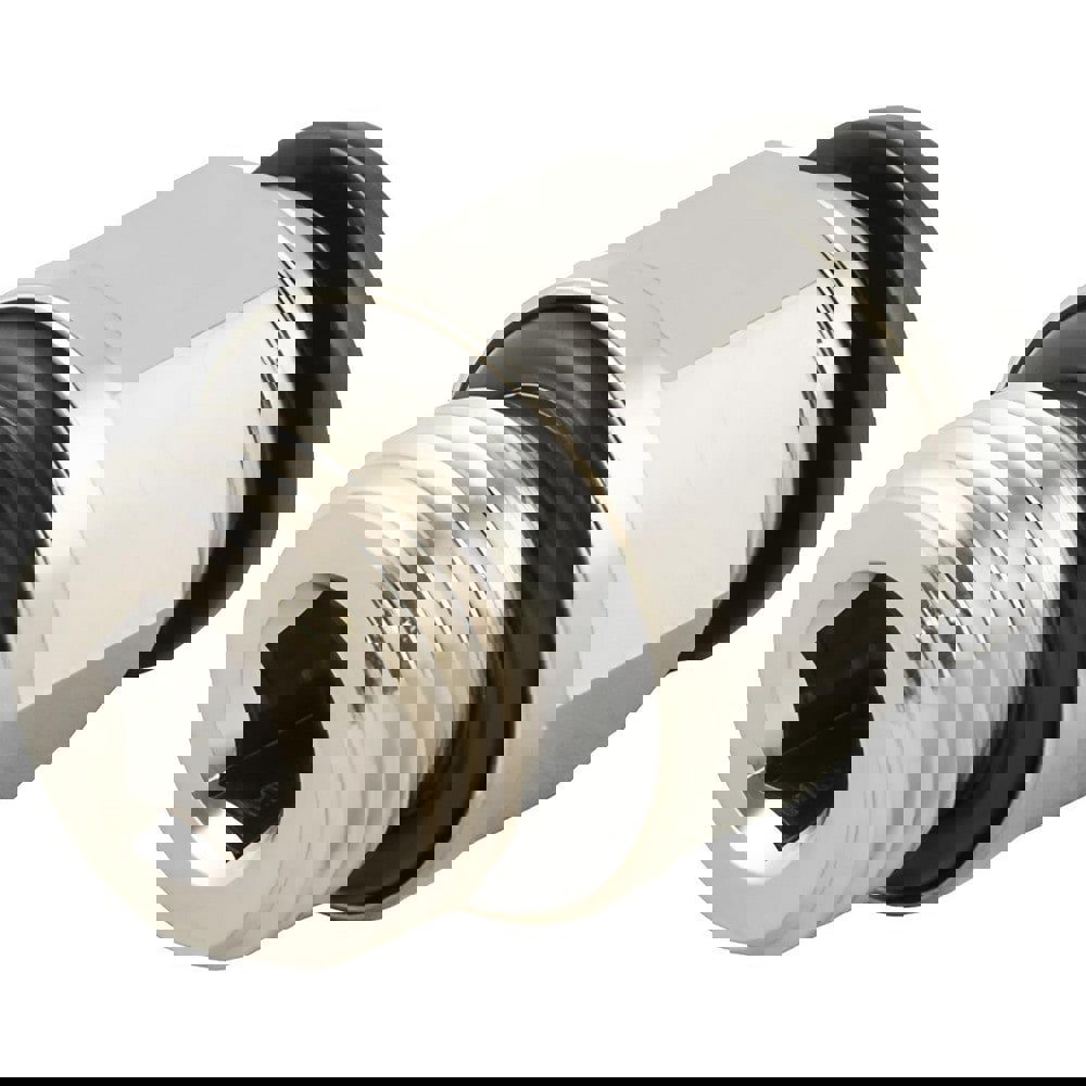 Push-To-Connect Tube to Metric Thread Tube Fitting: Male, Straight, M5 Thread